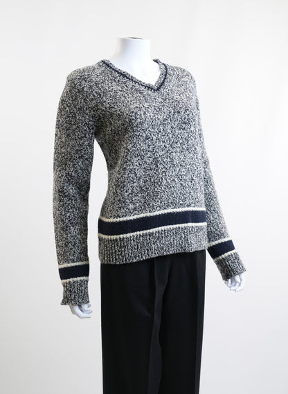 Dior V Neck Wool Sweater