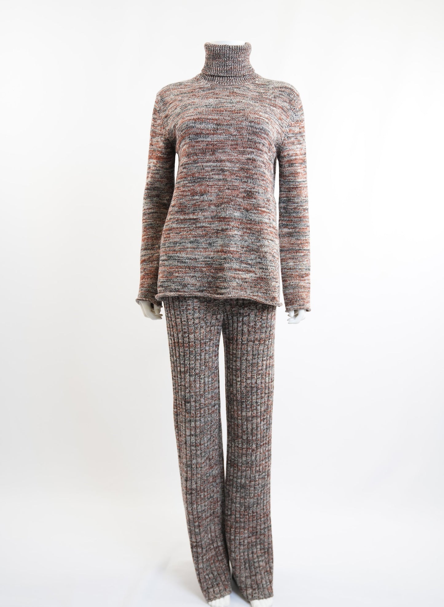 Chloe Turtleneck Cashmere & Wool Sweater Set