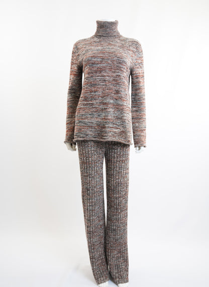 Chloe Turtleneck Cashmere & Wool Sweater Set