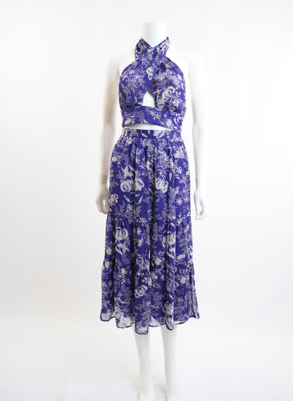 Ba&sh Floral Skirt Set