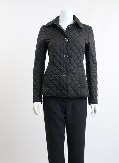 Burberry Quilted Black Jacket