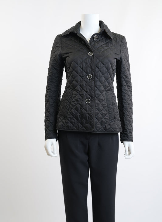 Burberry Quilted Black Jacket