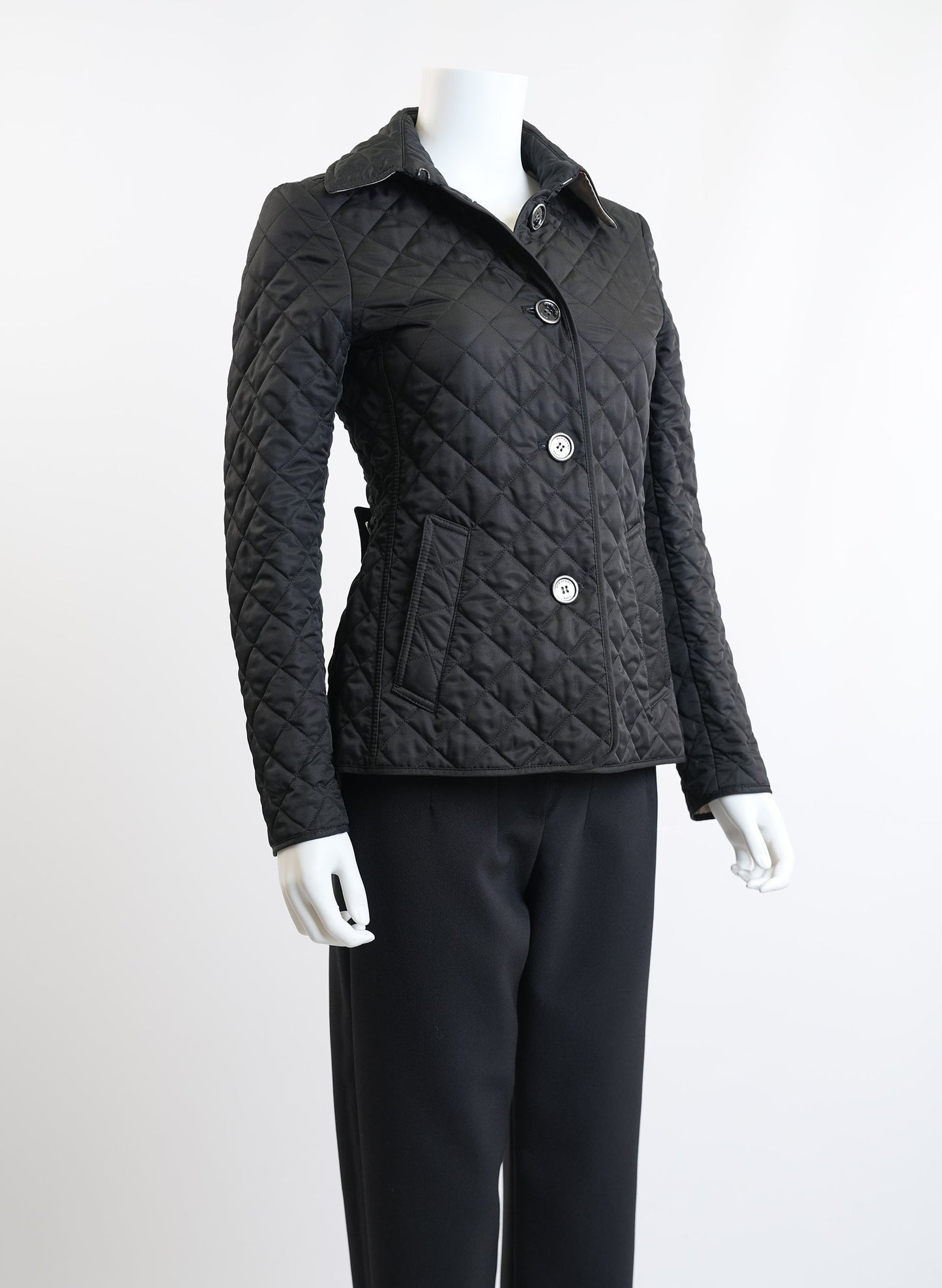 Burberry Quilted Black Jacket