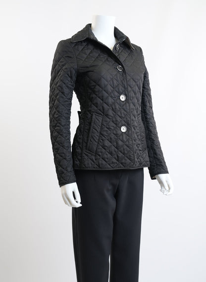 Burberry Quilted Black Jacket