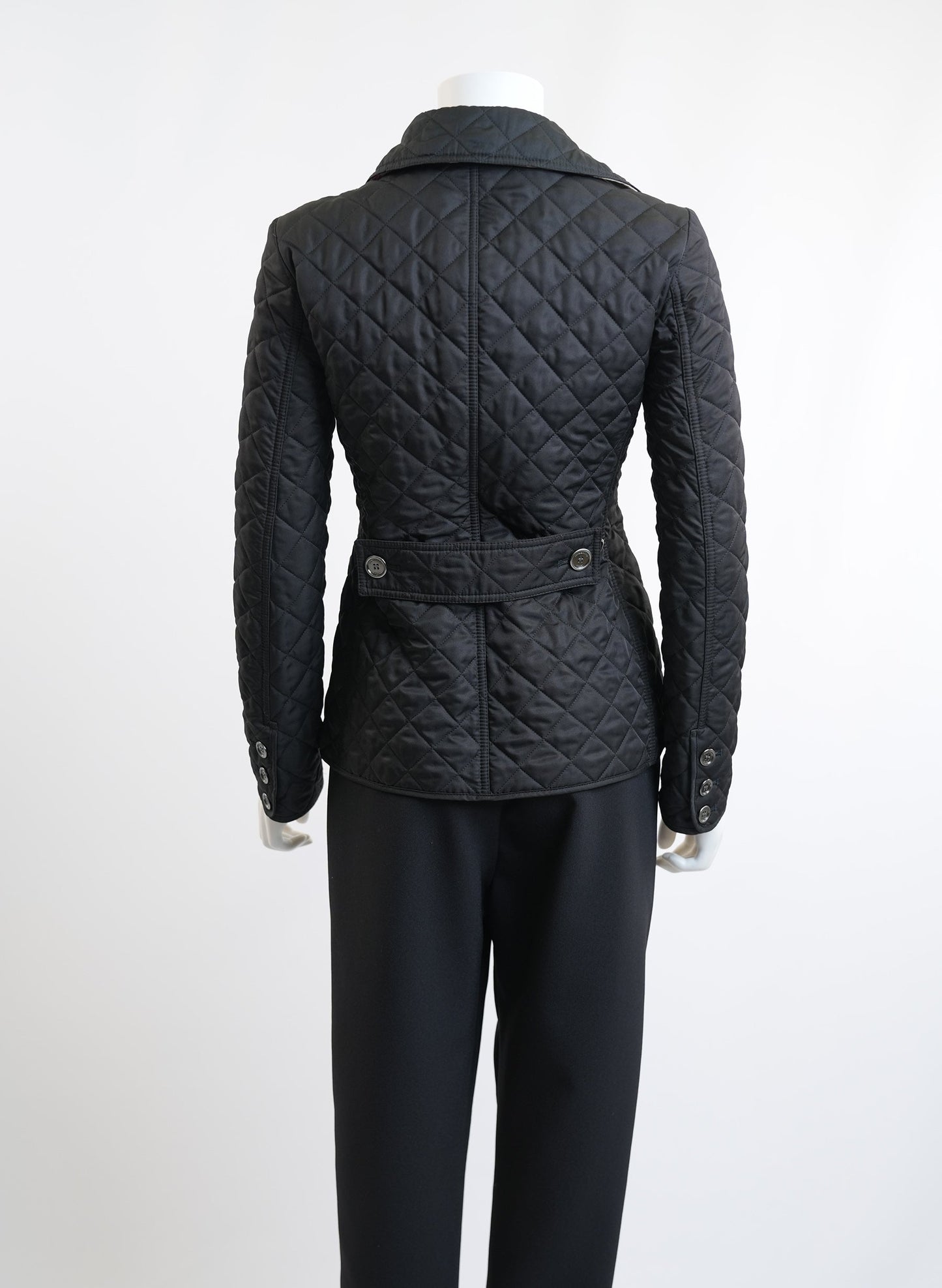 Burberry Quilted Black Jacket