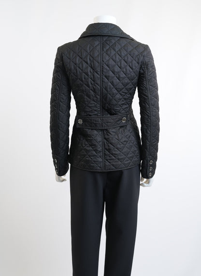 Burberry Quilted Black Jacket
