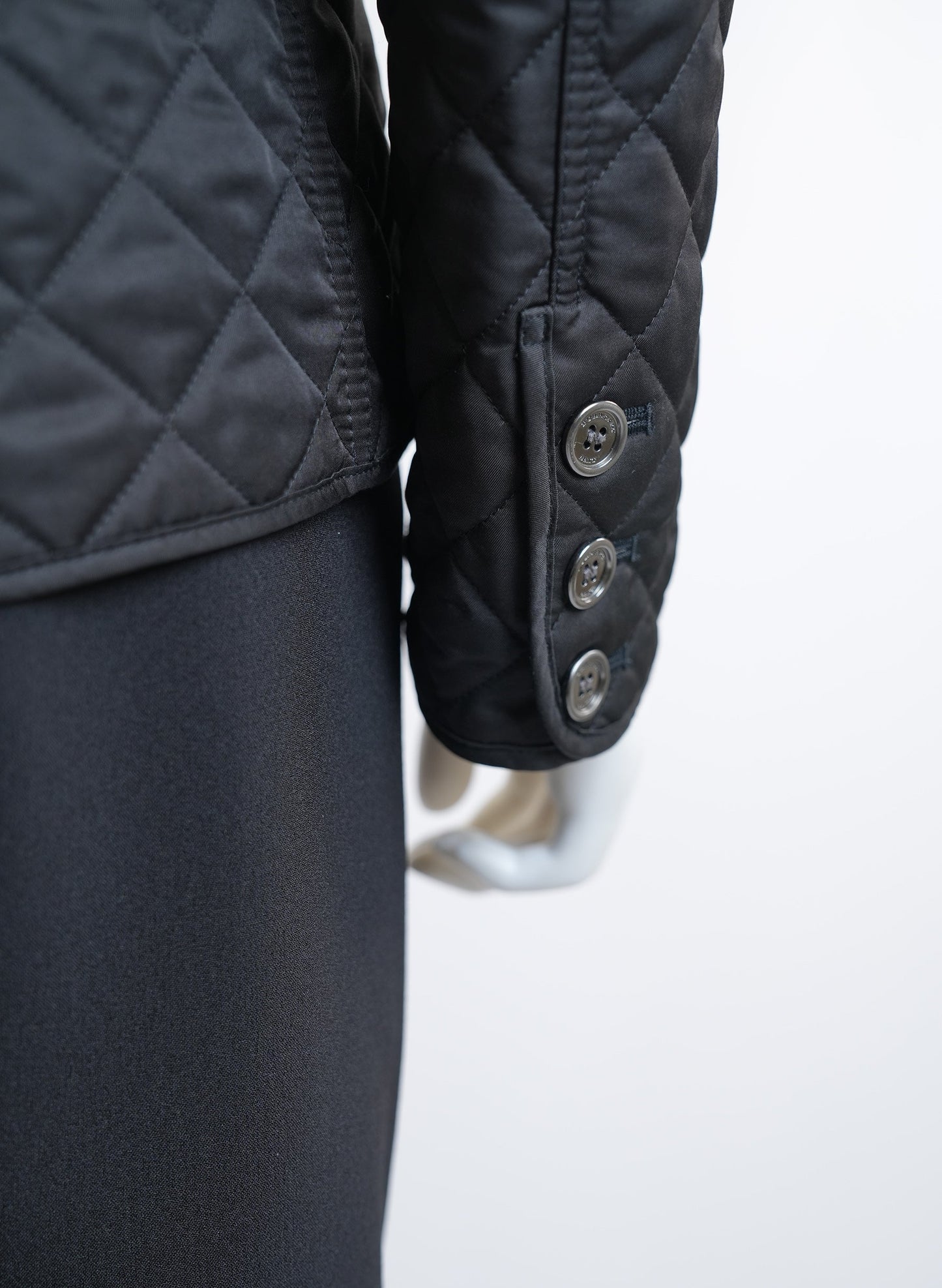 Burberry Quilted Black Jacket