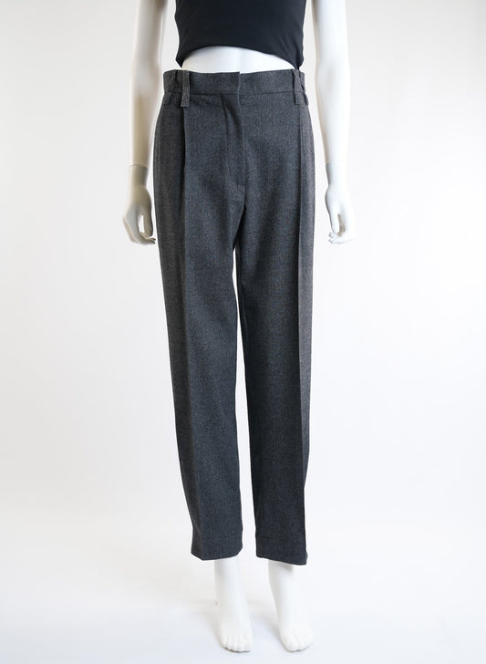 Brunello Cucinelli Pleated Tapered Trousers