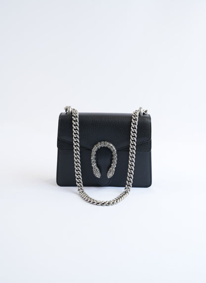Gucci Dionysus Chain Shoulder Black Bag