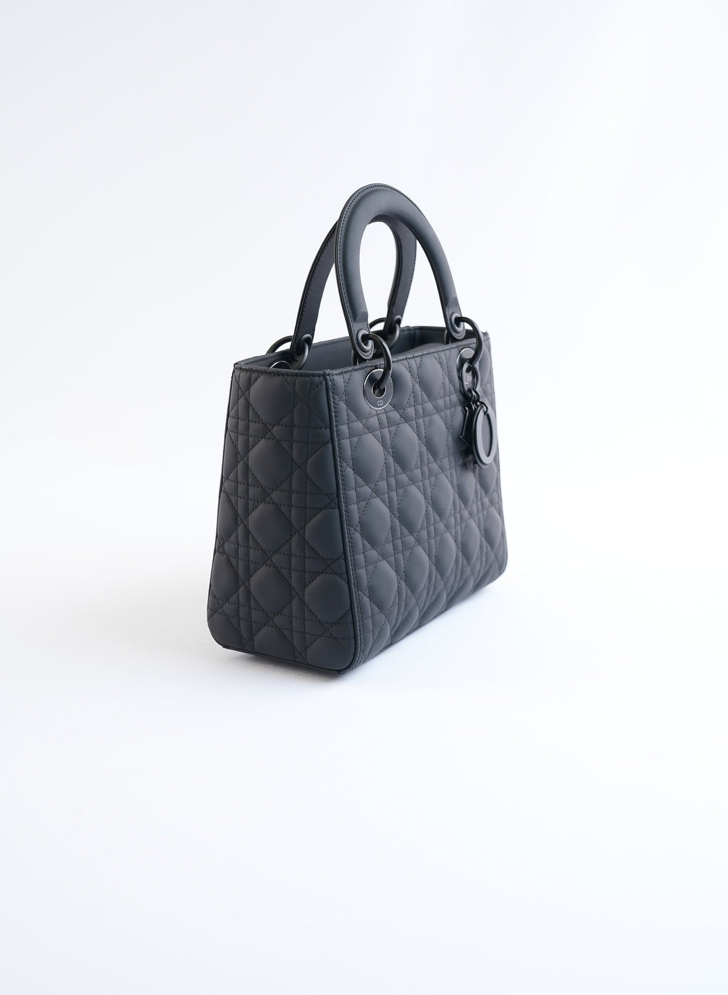 Christian Dior Lady Dio Matte Lambskin Bag