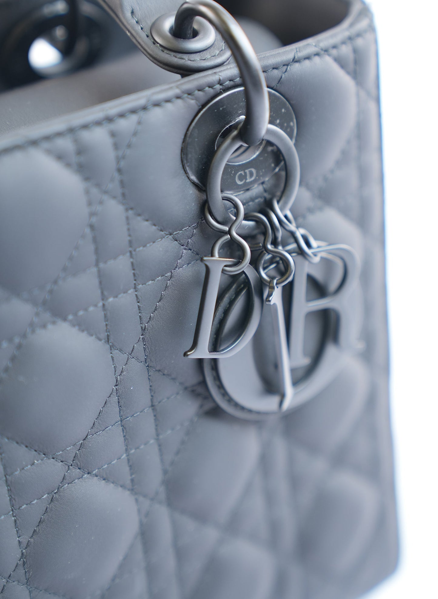 Christian Dior Lady Dio Matte Lambskin Bag
