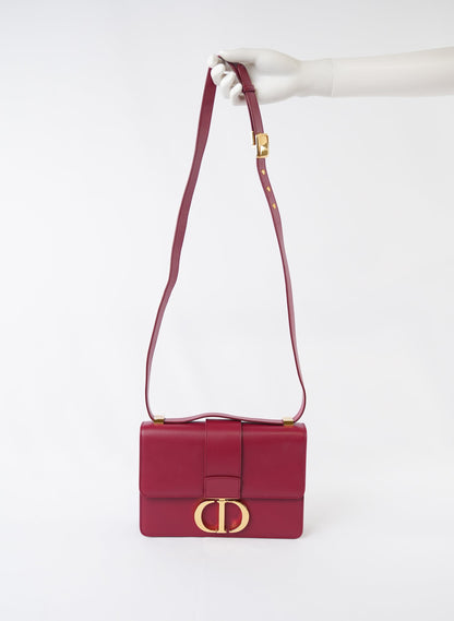 Christian Dior Grained Calfskin Montaigne Flap Bag