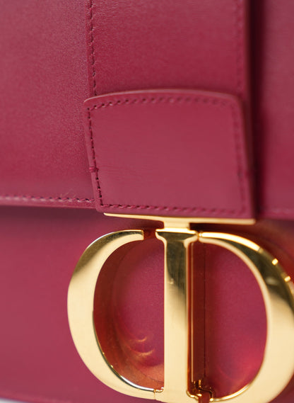 Christian Dior Grained Calfskin Montaigne Flap Bag