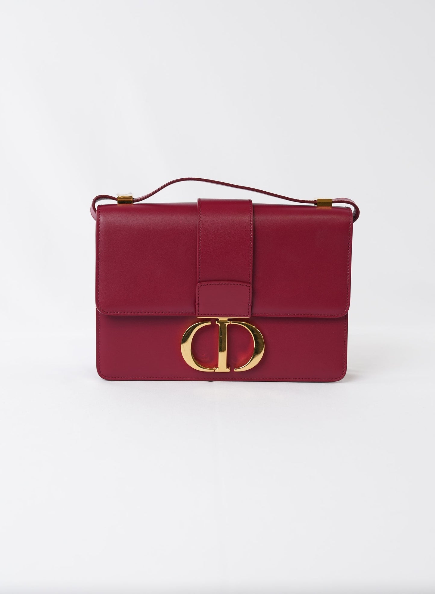 Christian Dior Grained Calfskin Montaigne Flap Bag