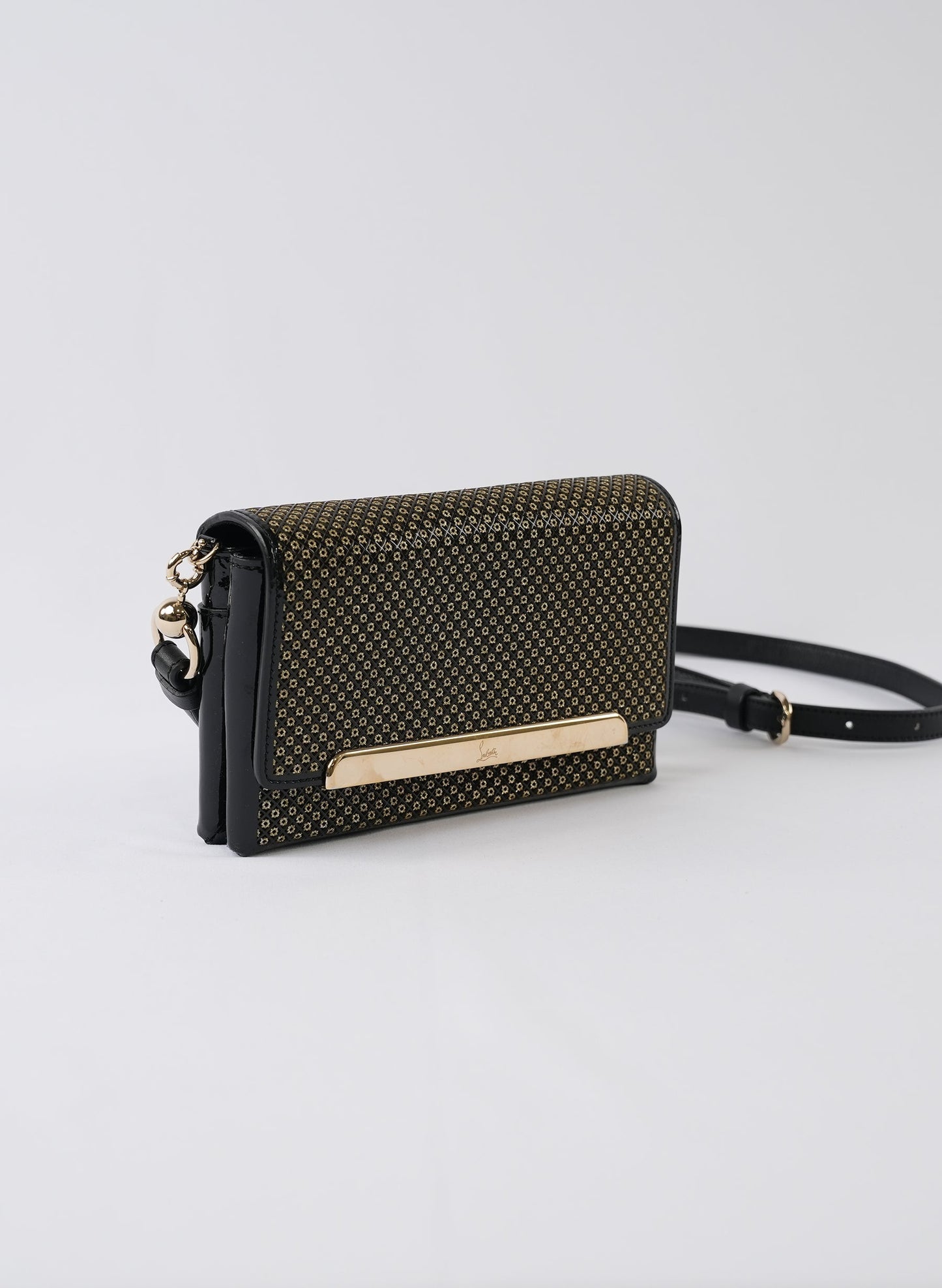 Christian Louboutin Patent Leather Clutch
