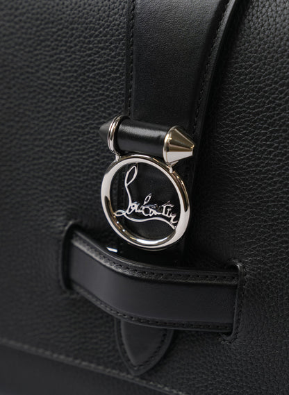 Christian Louboutin Pebbled Calfskin Rubylou Shoulder Bag