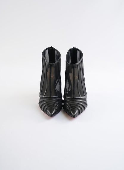 Christian Louboutin Black Ankle Boots