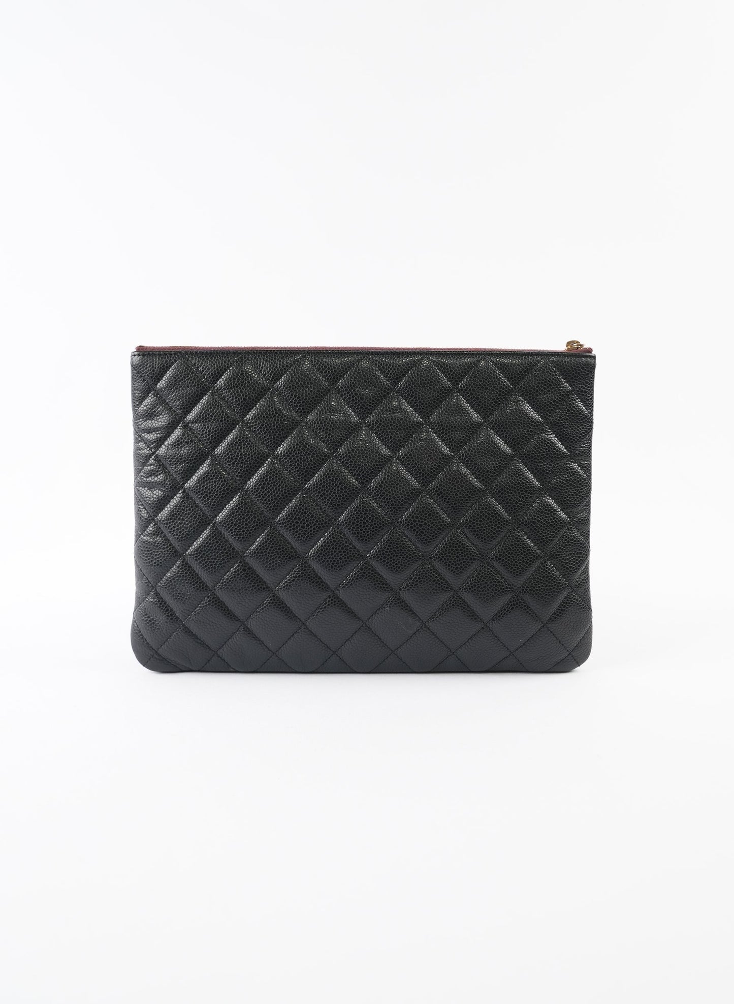 Chanel Caviar Quilted Cosmetics Case