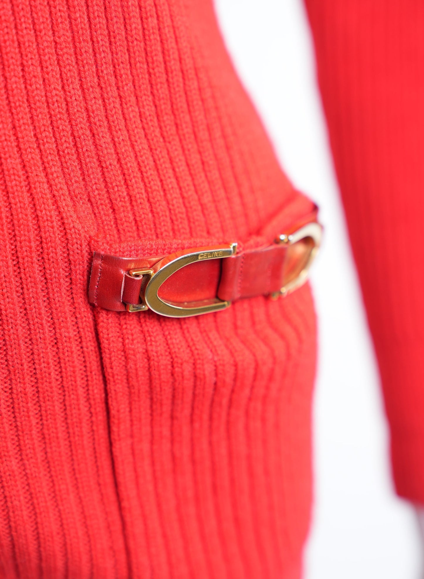 Celine Red Sweater