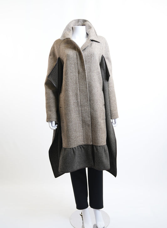 Burberry Brown Wool Coat