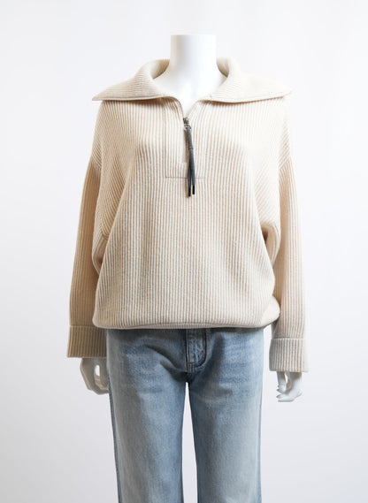 Brunello Cucinelli Beige Sweater