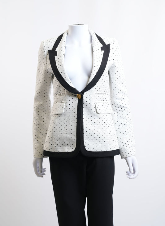 Smythe Polkka Dot Blazer