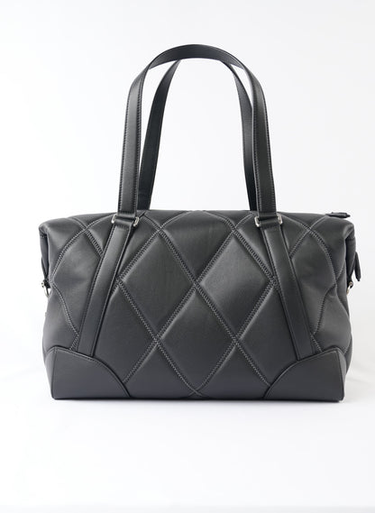 Salvatore Ferragamo Quilted Leather Tote Bag