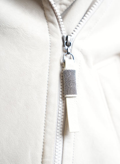 Brunello Cucinelli Shearling Biker Jacket