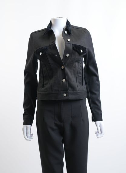 Acne Studio Black Denim Jacket