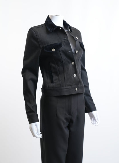 Acne Studio Black Denim Jacket