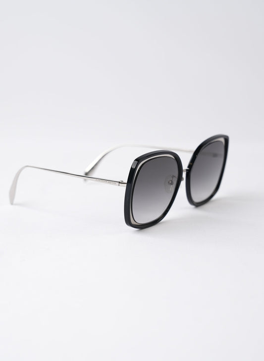 Alexander McQueen Black Sunglasses