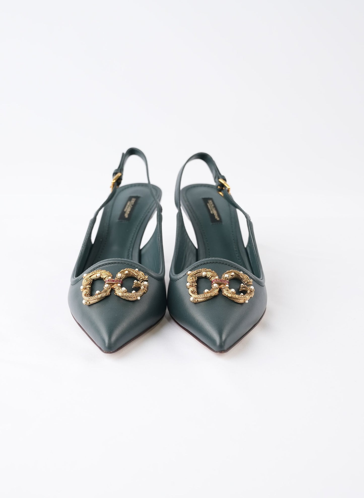Dolce & Gabbana Dg Amore Low-Heel Pumps