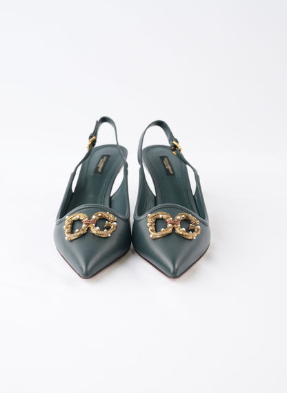 Dolce & Gabbana Dg Amore Low-Heel Pumps
