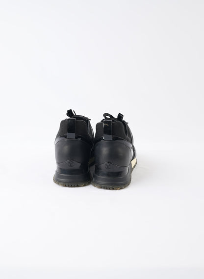 Louis Vuitton Leather Mesh Accents Sneakers