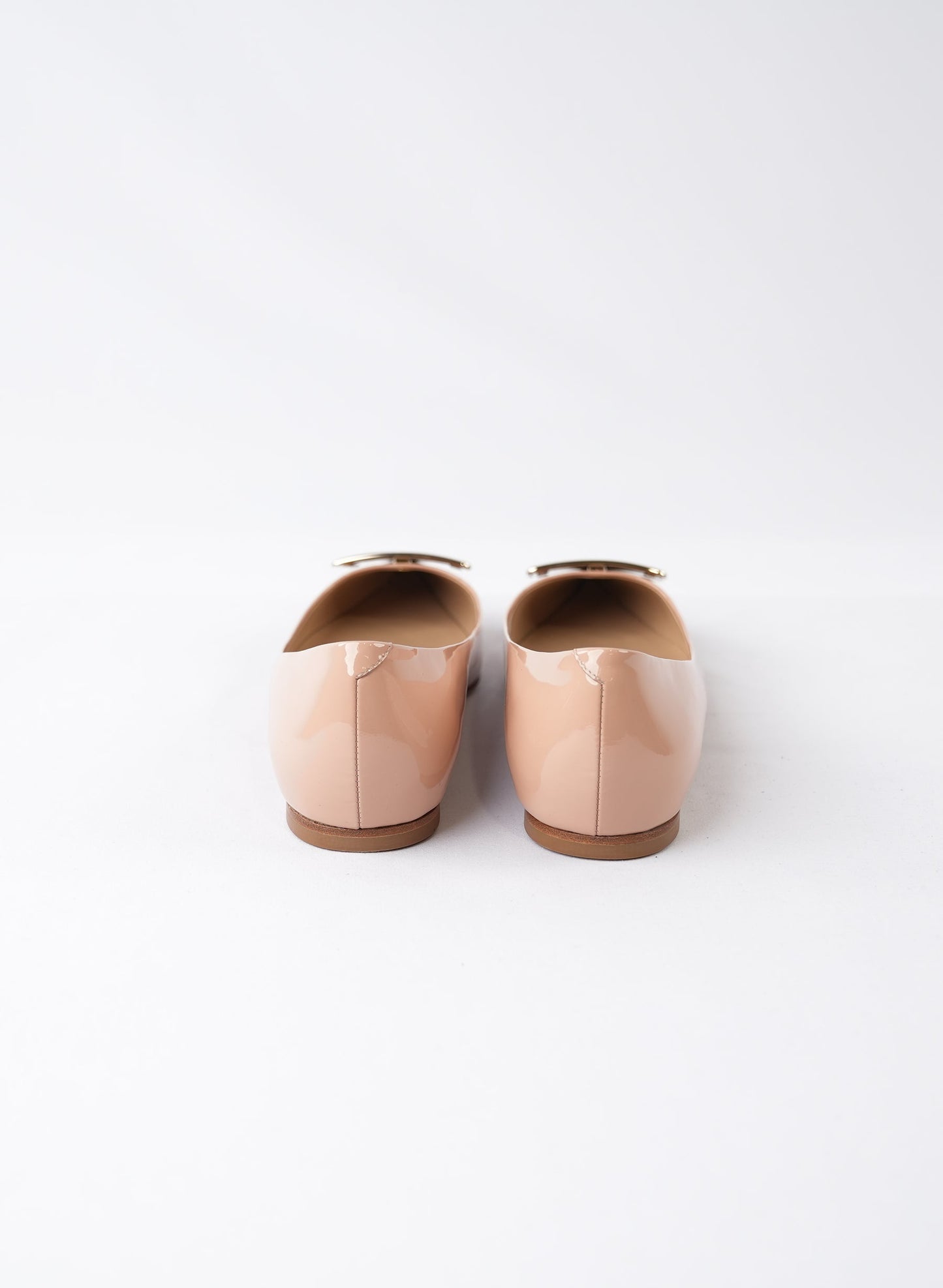 Roger Vivier Leather Ballet Flats