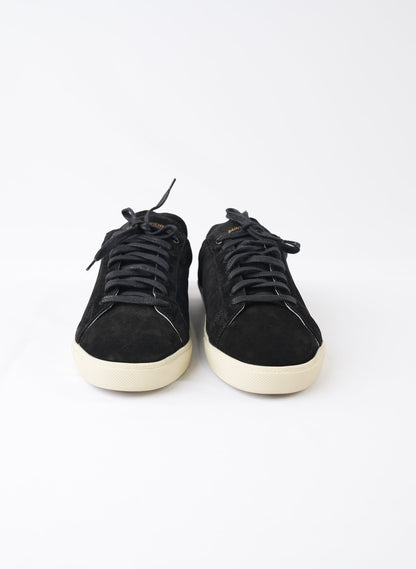 Saint Laurent Classic Court Suede Low Top Trainers
