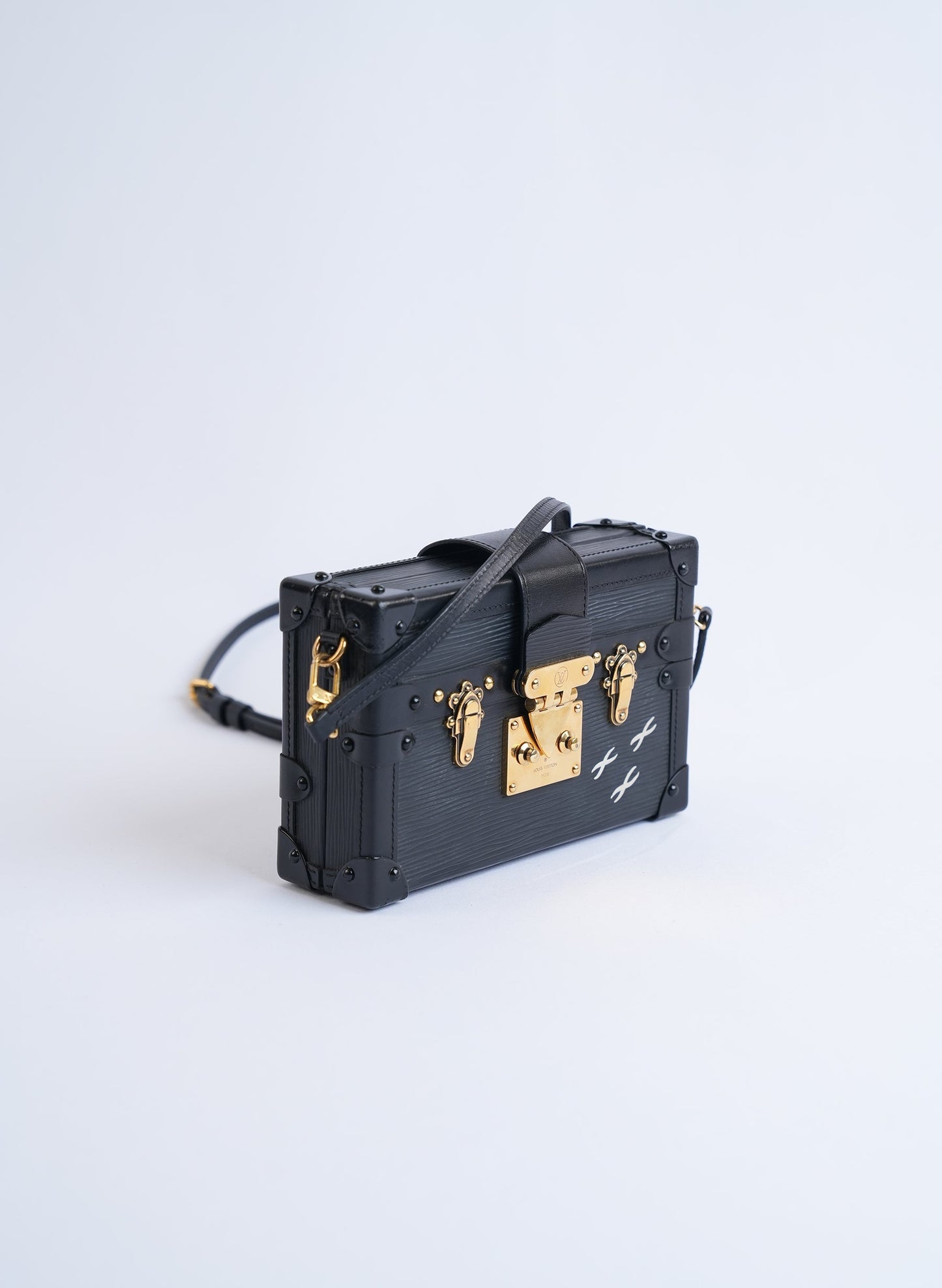 Louis Vuitton Petite Malle Epi Leather Bag