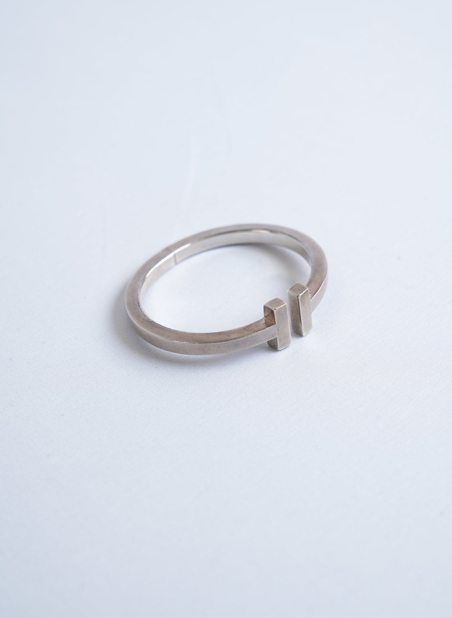Tiffany & Co Sterling Silver T Square Bracelet