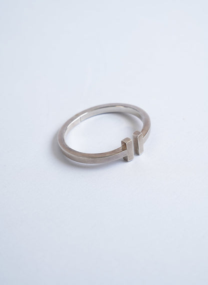 Tiffany & Co Sterling Silver T Square Bracelet