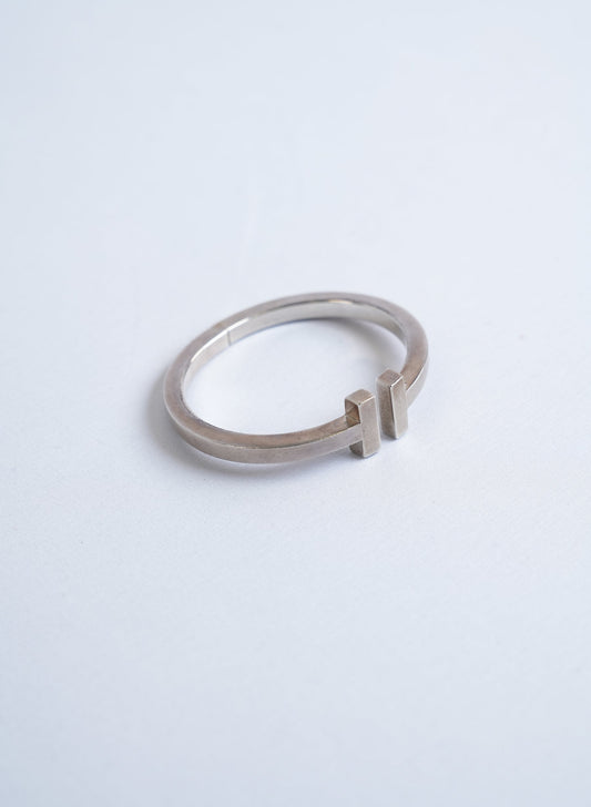 Tiffany & Co Sterling Silver T Square Bracelet