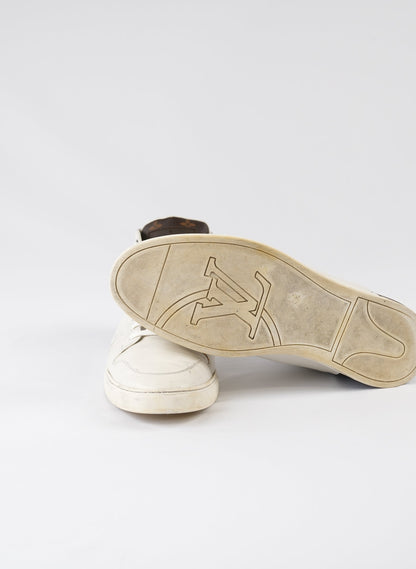 Louis Vuitton Monogram Line Up High-Top Sneskers