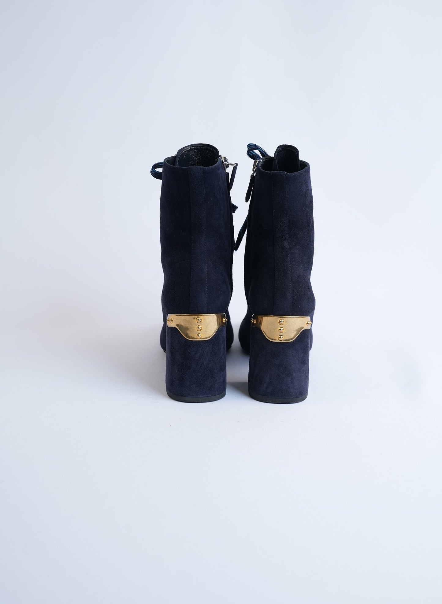 Prada Lace Up Boots