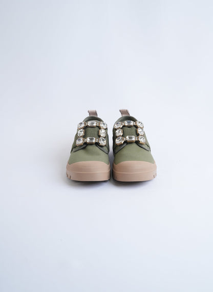 Roger Viver Olive Sneakers