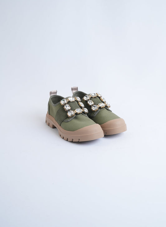 Roger Viver Olive Sneakers