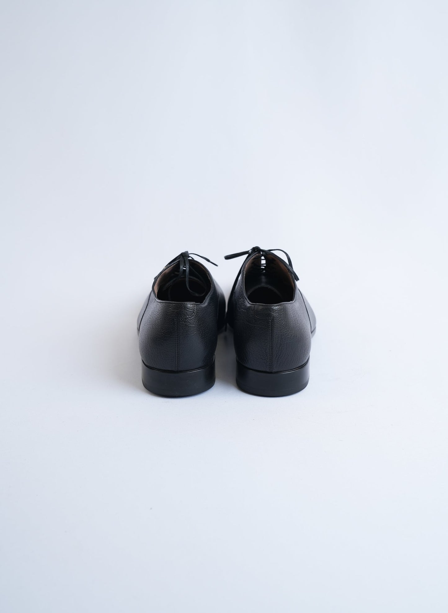 Salvatore Ferragamo Black Leather Oxford