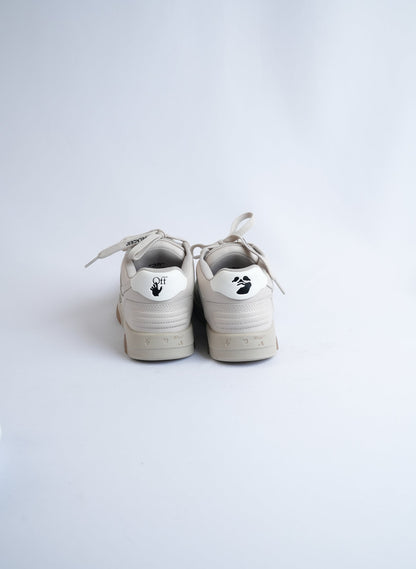 Off-White Out Of Office Cream White Sneakers