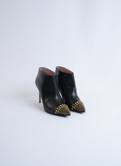 Gucci Black Leather Boots