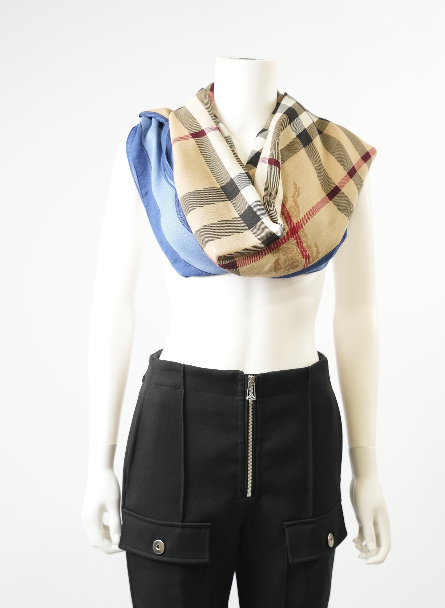 Burberry Multicolor Cashmere Scarf