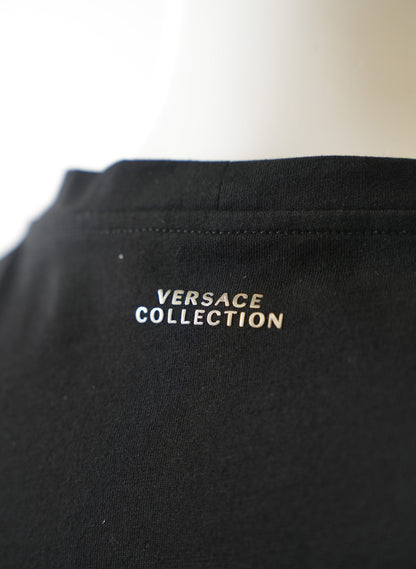 Versace Pink Baroque Print T-Shirt