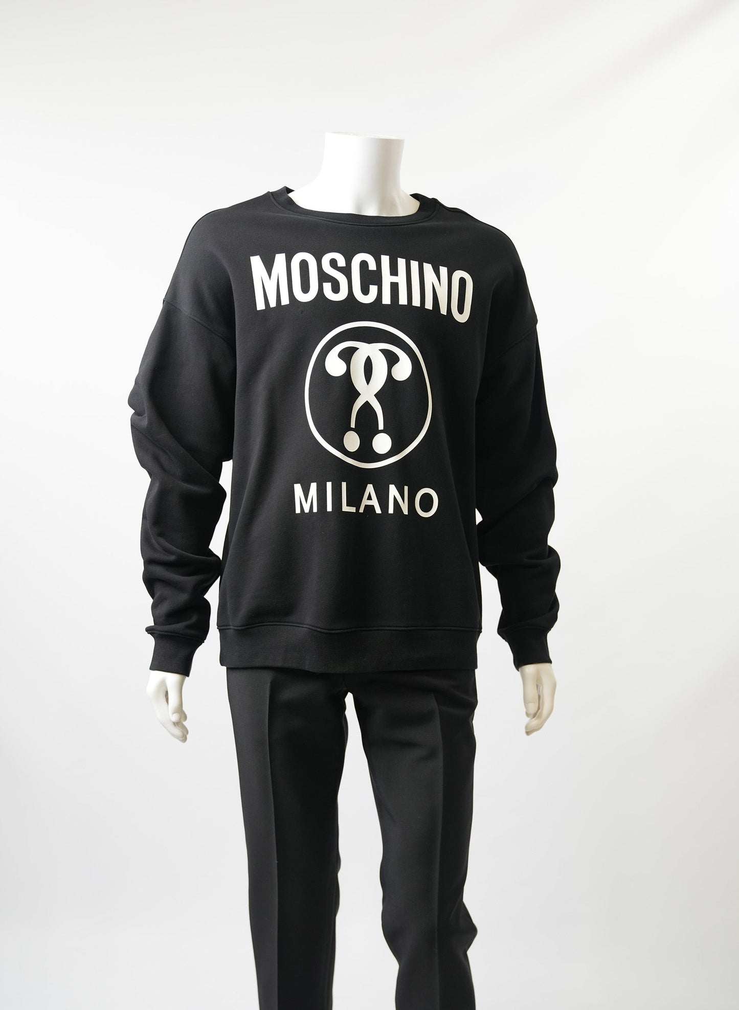 Moschino Milano Black Sweatshirt